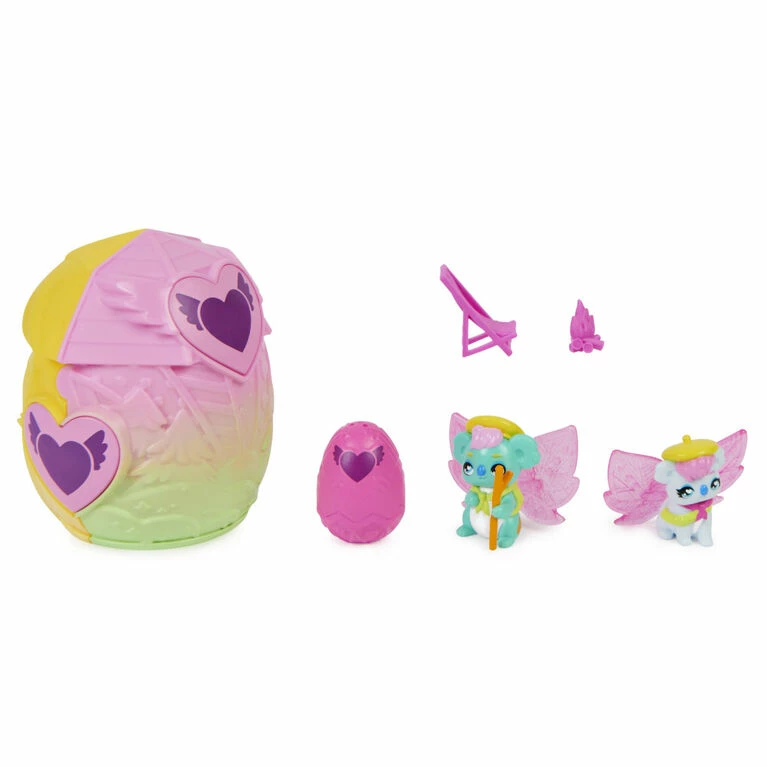 SPIN MASTER Hatchimals CollEGGtibles, Rainbow-cation Family Hatchy Home Playset With 3 Characters And Up To 3 Surprise Babies (Style May Vary) 6 SPIN MASTER Hatchimals CollEGGtibles, Rainbow-cation Family Hatchy Home Playset With 3 Characters And Up To 3 Surprise Babies (Style May Vary) - Image 6