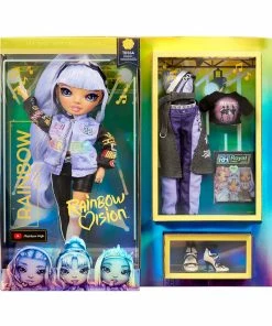 MGA Entertainment Rainbow Vision Rainbow High Royal Three K-pop - Tessa Park (Periwinkle Blue) Fashion Doll