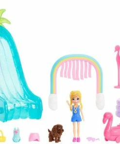 MATTEL Polly Pocket Sunshine Splash Park Playset