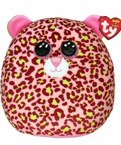 Ty Squish Lainey Pink Leopard 10 Inch