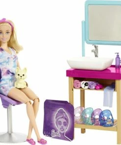 Barbie Sparkle Mask Spa Day Playset