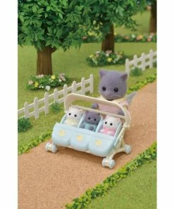 Epoch Calico Critters Triplet Stroller -Barbie Sales 54E3AA5B 5