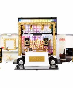 MGA Entertainment Rainbow High Rainbow Vision World Tour Bus And Stage