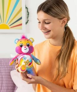 Basic Fun Care Bears 9" Plush - Dare To Care Bear With Glitter Belly Badge - Soft Huggable Material! -Barbie Sales 54FE59EB 3