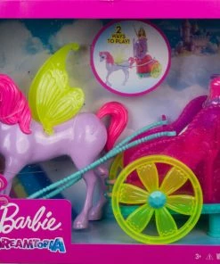 MATTEL Barbie Dreamtopia Princess, Pegasus & Chariot -Barbie Sales 5541FF68 6