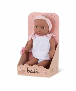 Branford Babi Baby Doll (Deep) - Brown Eyes And Pink Headband 14-inch Baby Doll With 2pc Outfit 8 Branford Babi Baby Doll (Deep) - Brown Eyes And Pink Headband 14-inch Baby Doll With 2pc Outfit -Barbie Sales 64127B1E 3