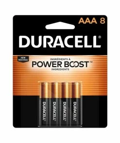 Duracell - Coppertop AAA Alkaline Batteries - 8 Pack
