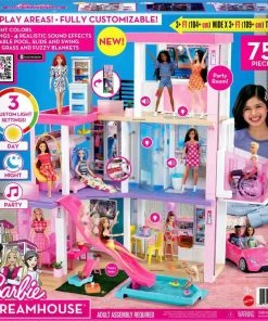 Barbie Dreamhouse (3.75-Ft) Dollhouse With Pool, Slide, Elevator, Lights And Sounds 11 Barbie Dreamhouse (3.75-Ft) Dollhouse With Pool, Slide, Elevator, Lights And Sounds -Barbie Sales 643A298E 6