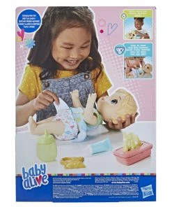 Hasbro Baby Alive Change 'n Play Baby Doll, Drinks And Wets - R Exclusive -Barbie Sales 64415AAB 5