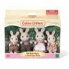 Epoch Calico Critters Sweeptea Rabbit Family, Set Of 4 Collectible Doll Figures