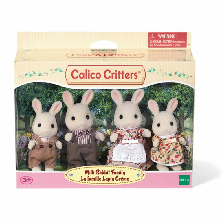 Epoch Calico Critters Sweeptea Rabbit Family, Set Of 4 Collectible Doll Figures 1 Epoch Calico Critters Sweeptea Rabbit Family, Set Of 4 Collectible Doll Figures