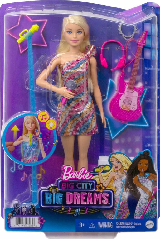Barbie: Big City, Big Dreams Singing "Malibu" Barbie Doll With Music Feature - Bilingual Edition 6 Barbie: Big City, Big Dreams Singing "Malibu" Barbie Doll With Music Feature - Bilingual Edition - Image 6