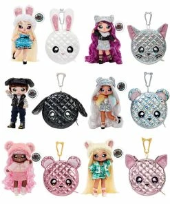 MGA Entertainment Na Na Na Surprise 2-in-1 Fashion Doll And Metallic Purse Glam Series - Maxwell Dane, Brunette Boy Doll In Dog Ear Hat With Puppy Purse -Barbie Sales 6489880E 6