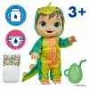 Hasbro Baby Alive Dino Cuties Doll, Stegosaurus, Brown Hair