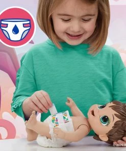 Hasbro Baby Alive Dino Cuties Doll, Stegosaurus, Brown Hair -Barbie Sales 64A37877 5