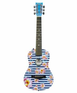 First Act 30" Plastic Acoustic Guitar - Floral Stripe - R Exclusive