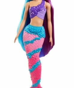 MATTEL Barbie Dreamtopia Mermaid Doll (13-inch) With Extra-Long Two-Tone Fantasy Hair