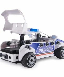 SPIN MASTER Meccano Junior, RC Police Car With Working Trunk And Real Tools, Toy Model Building Kit -Barbie Sales 749D7972 3