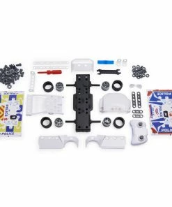 SPIN MASTER Meccano Junior, RC Police Car With Working Trunk And Real Tools, Toy Model Building Kit -Barbie Sales 749D7972 5