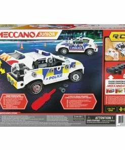 SPIN MASTER Meccano Junior, RC Police Car With Working Trunk And Real Tools, Toy Model Building Kit -Barbie Sales 749D7972 6
