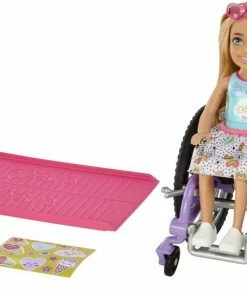 Barbie Chelsea Doll And Wheelchair, Toy