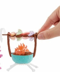 MATTEL Cave Club Wild About BBQs Playset + Emberly Doll -Barbie Sales 74E40821 5