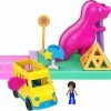 MATTEL Polly Pocket Starring Shani Pollyville Field Trip Playset
