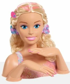 Just Play Barbie Tie-Dye Deluxe 20-Piece Styling Head, Blonde Hair, Includes 2 Non-Toxic Dye Colors -Barbie Sales 840509ED 4