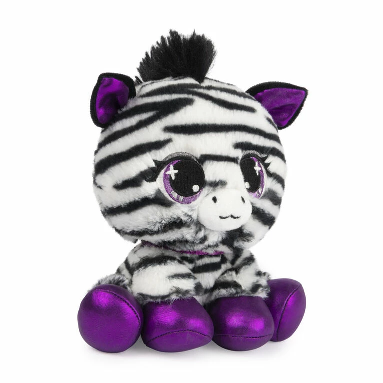 SPIN MASTER P.Lushes Designer Fashion Pets Alexia Zara Zebra Stuffed Animal, Black/White, 6" 3 SPIN MASTER P.Lushes Designer Fashion Pets Alexia Zara Zebra Stuffed Animal, Black/White, 6" - Image 3