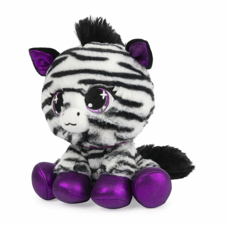 SPIN MASTER P.Lushes Designer Fashion Pets Alexia Zara Zebra Stuffed Animal, Black/White, 6" 4 SPIN MASTER P.Lushes Designer Fashion Pets Alexia Zara Zebra Stuffed Animal, Black/White, 6" - Image 4