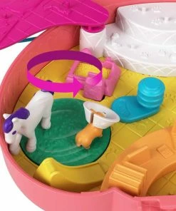 MATTEL Polly Pocket Starring Shani Cuddly Cat Purse Compact - R Exclusive -Barbie Sales 84459A4B 4