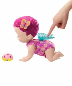 MATTEL My Garden Baby Giggle And Crawl Baby Butterfly Doll - R Exclusive -Barbie Sales 84491BA4 3