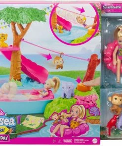 Barbie And Chelsea The Lost Birthday Doll & Splashtastic Pool Surprise Playset -Barbie Sales 941BD849 5