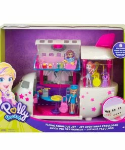 MATTEL Polly Pocket Flying Fabulous Jet - R Exclusive -Barbie Sales 94339B8E 6