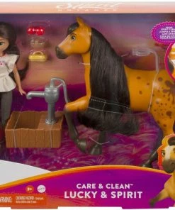 MATTEL Spirit Care & Clean Lucky & Spirit Playset -Barbie Sales 9461CBA8 6
