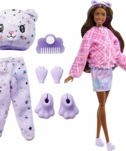 MATTEL Barbie Cutie Reveal Fantasy Series Doll With Teddy Bear Plush Costume -Barbie Sales 9466591F 4