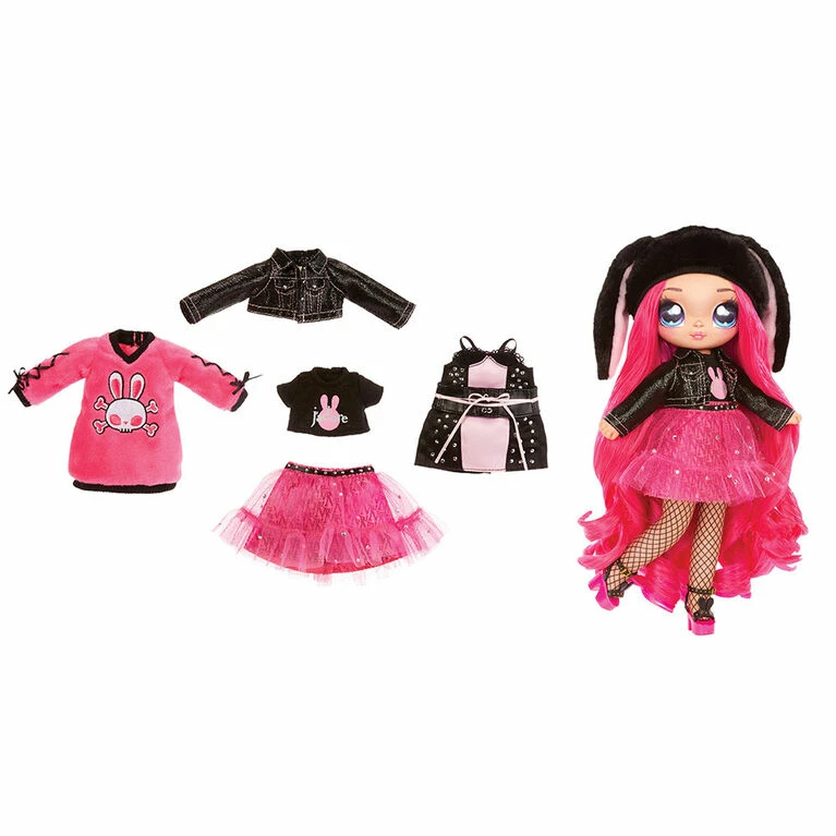 MGA Entertainment Na! Na! Na! Surprise Ultimate Surprise Black Bunny With New Taller Doll And 100+ Mix & Match Looks 3 MGA Entertainment Na! Na! Na! Surprise Ultimate Surprise Black Bunny With New Taller Doll And 100+ Mix & Match Looks - Image 3