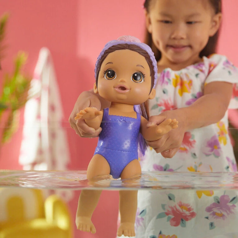Hasbro Baby Alive Glam Spa Baby Doll, Mermaid, Makeup Toy 5 Hasbro Baby Alive Glam Spa Baby Doll, Mermaid, Makeup Toy - Image 5