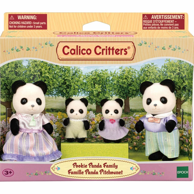Epoch Calico Critters Pookie Panda Family, Set Of 4 Collectible Doll Figures 2 Epoch Calico Critters Pookie Panda Family, Set Of 4 Collectible Doll Figures - Image 2