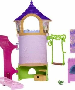 MATTEL Disney Princess Rapunzel's Tower Playset With Doll -Barbie Sales 94984BDE 6