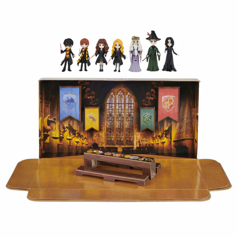 SPIN MASTER Wizarding World Harry Potter, Magical Minis Collector Set With 7 Collectible 3-inch Toy Figures - R Exclusive 1 SPIN MASTER Wizarding World Harry Potter, Magical Minis Collector Set With 7 Collectible 3-inch Toy Figures - R Exclusive