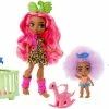 MATTEL Cave Club Wild About Babysitting Playset & Fernessa & Furrah Dolls