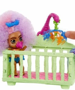 MATTEL Cave Club Wild About Babysitting Playset & Fernessa & Furrah Dolls -Barbie Sales 94C0EA0E 5