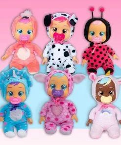 Cry Babies Tiny Cuddles - 9" Baby Doll | Style May Vary -Barbie Sales 94C9AA0C 5