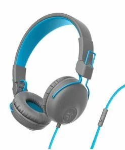 Cesium Telecom INC JLab Audio Studio On-Ear Headphones Gray/Blue
