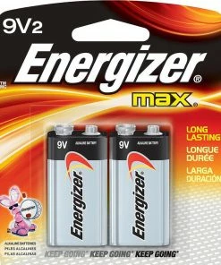 Energizer Max - 9V Batteries - 2 Pack