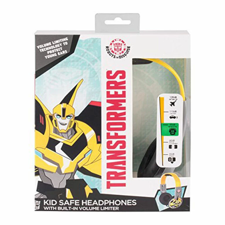 SAKAR Transformers Kidsafe Headphones 2 SAKAR Transformers Kidsafe Headphones - Image 2
