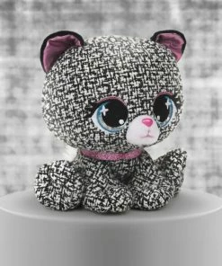 SPIN MASTER GUND P.Lushes Designer Fashion Pets Khloe O'Bearci Bear Premium Stuffed Animal, Black And White, 6" -Barbie Sales A40EB93E 5