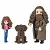 SPIN MASTER Wizarding World Harry Potter, Magical Minis Hermione And Rubeus Hagrid Friendship Set With Creature
