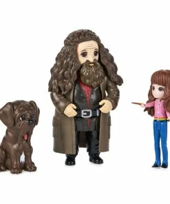 SPIN MASTER Wizarding World Harry Potter, Magical Minis Hermione And Rubeus Hagrid Friendship Set With Creature -Barbie Sales A41F0A68 4
